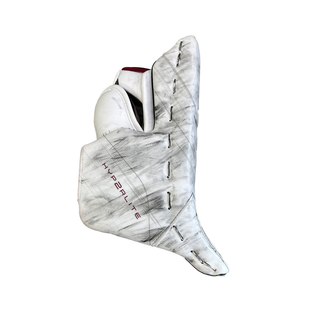 Bauer Vapor Hyperlite 2 - Ensemble complet de gardien de but Pro Stock d'occasion (blanc/rouge)